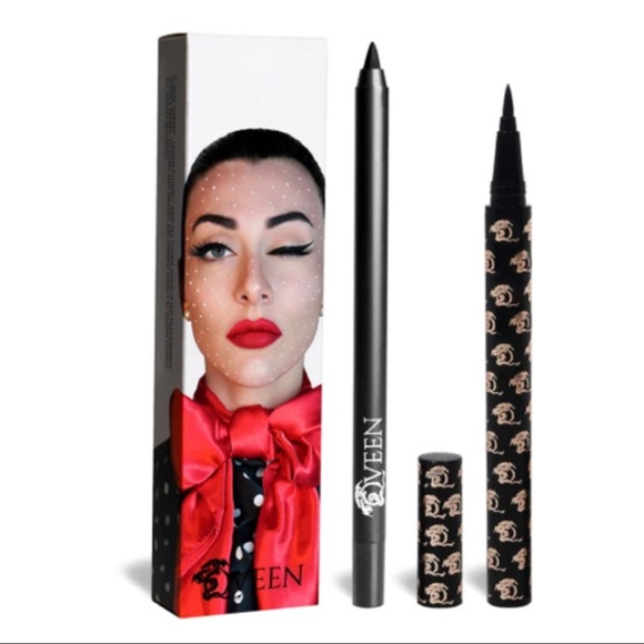Sephora Other - Qveen Studio Dragon Duo Black Eyeliner Kit Black